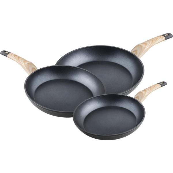 Sarten al.f. gourmet xylan 3pc.18-22-26
